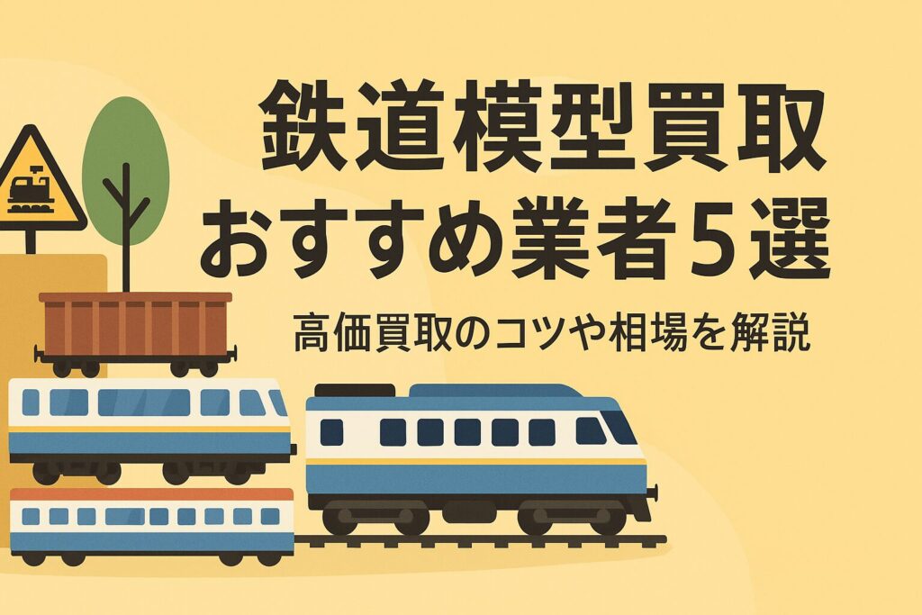 鉄道模型買取おすすめ業者