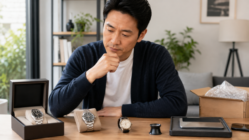 時計の状態に合った売却先を選ぶ
