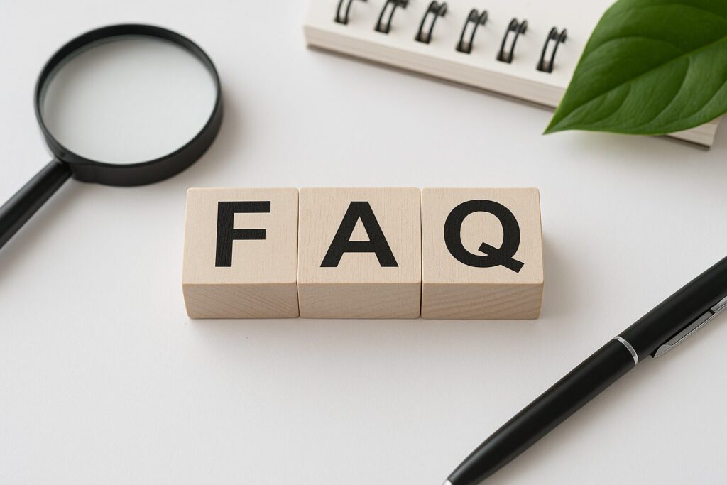 よくある質問　FAQ