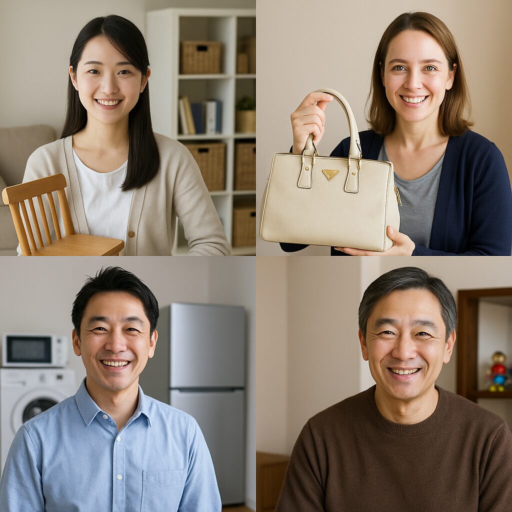 リサイクルショップを利用した人の口コミ