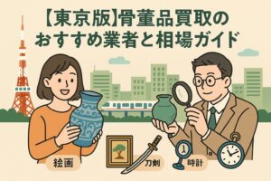 【東京版】骨董品買取のおすすめ業者と相場ガイド｜出張査定・持ち込み対応店