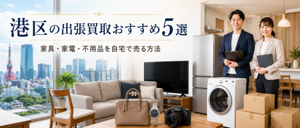 港区の出張買取おすすめ5選